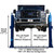 Atlas Automotive Equipment Commercial Grade Baseplate 12,000 Lbs Capacity 2-Post Lift (ATTD-BP12000X-NEW)