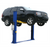 Atlas Automotive Equipment 2-Post Lift/Hoist, Baseplate Style, 9'6" Minimum Ceiling Height, 9,000 Lb Capacity (XH-9KBPX)