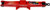 K Tool Automotive Scissor Jack 3,000 Lbs Capacity Red (63100)