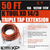 K Tool 50 Ft Triple Tap Extension Cord 14/3 Yellow (MQ43723)