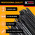 K-Tool Cable Zip Ties Black 14" 120 lb Strength, 100-Pack (78145)