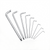 K Tool Damaged Hex Screw Removing Allen Key Set 9‑Piece (HKB2‑9TS)
