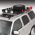 Surco Off Road Jack Carrier 1108 attached to Safari roof rack, black powder-coated finish