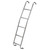 Stainless Steel Van Ladder 093 for Chevy/GMC 1980–1996 and Dodge 1980–2003, mounted on rear door