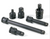 Grey Pneumatic 3/8" Drive 6 Piece Adapter/Extension Set Socket (1100)