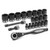 Grey Pneumatic 1/2" Dr. 22pc Fractional Duo-Socket Set - 6 Pt. (82622)