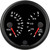 Speedhut 4" Porsche Design Volts / Fuel Level Gauge (R4-DG2-PCH) by JB Tools