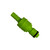 Green Paragon connectors, including male, female, bulkhead, and large male and female with black caps, are designed for air and fluid hose systems.