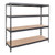 AR Shelving 59x18x71 Garage Dark Mat. Gray 4-Shelf (TR18S403KHIDD8US0) by JB Tools