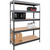AR Shelving 47.2"x20"x71" Matte Dark Gray 5-Shelf (TR18S504KGGED9TG00) by JB Tools