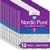 Twelve Packs Nordic Pure 14x24x1 Pleated MERV 8 Air Filters stacked 14x24x1M8-12
