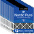 Twelve Packs Nordic Pure 14x24x2 Pleated Air Filters MERV 12 Pleated Plus Carbon stacked 14x24x2PM12C-12