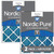 Two Packs Nordic Pure 14x25x1 Pleated MERV 7 Air Filters side by side 14x25x1M7-2