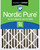 One Pack Nordic Pure 16x20x4 Pleated Air Filter MERV 13 Plus Carbon stacked 16x20x4M13+C-1