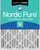 One Pack Nordic Pure 16x20x4 Pleated Air Filter MERV 14 Plus Carbon stacked 16x20x4M14+C-1