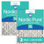 Two Packs Nordic Pure 16x24x4 Pleated MERV 14 Air Filters side by side 16x24x4M14-2