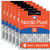 Six Packs Nordic Pure 16x24x4 Pleated Air Filters MERV 15 Plus Carbon stacked 16x24x4M15+C-6