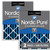 Two Packs Nordic Pure 16x24x4 Pleated Air Filters MERV 7 Plus Carbon side by side 16x24x4M7+C-2