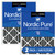 Two Packs Nordic Pure 16x24x4 Pleated Air Filter MERV 12 Plus Carbon side by side 16x24x4PM12C-2