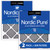 Two Packs Nordic Pure 16x30x1 Furnace Air Filters MERV 12 Pleated Plus Carbon side by side 16x30x1PM12C-2