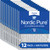 Twelve Packs Nordic Pure 18x25x2 Pleated MERV 12 Air Filters stacked 18x25x2M12-12