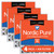 Four Packs Nordic Pure 20x20x5 Honeywell Replacement Furnace Filters MERV 15 Plus Carbon stacked 20x20x5HM15+C-4