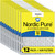 Twelve Packs Nordic Pure 20x25x2 Pleated MERV 10 Air Filters stacked 20x25x2M10-12