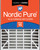 Nordic Pure Air Bear 20x25x5 Air Filter Replacement MERV 15 Plus Carbon 1 Pack single filter 20x25x5ABM15+C-1