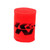 The K&N air filter is vibrant red and has a cleaner wrap for improved filtration and engine performance.