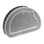 K&N air filter for motorcycles featuring a metal plate, specifically for the 2014 HD FLHRC Road King.