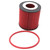 Red K&N oil filter for Mazda BT-50/Raptor with Viton gasket provides superior filtration and durability for your engine.