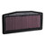 K&N air filter for Triumph Street Triple 765cc, highlighting its drop-in design for enhanced engine efficiency and airflow.