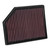 K&N Filters engine air filter for Volvo V90 II, L4 2.0L diesel, designed for improved airflow and engine efficiency.