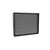 K&N's black air filter for the 21C Ford Bronco is on a white background. It features a blend of polyurethane and cellulose materials.