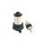K&N Filters diesel fuel filter cartridge alongside a hose for F-150 3.0L V6 vacuum cleaner applications.