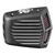 The K&N air filter for Harley Davidson is highlighted by a black top and red filter, designed for enhanced engine airflow.