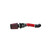 Sleek red and black K&N air intake pipe for Mitsubishi Eclipse 2.4L, designed for improved engine efficiency and aesthetics.