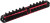ASTRO 1/4? Drive V12 Locking Magnetic Socket Organizer for 22 Sockets + Ratchet  Red