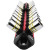 ASTRO 1/4? Drive V12 Locking Magnetic Socket Organizer for 22 Sockets + Ratchet  Red