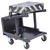 Omega 2-In-1 Mechanics Creeper Seat/Step Stool - 7.88'' Height, 17.72'' Width, 15.75'' Length, Black (91305)