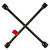 Pro-Lift Heavy Duty Sae Lug Wrench - 14", 4 Way Cross Wrench (AL8320)