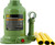 Pro-Lift Welded Bottle Jack - Low Profile, Hydraulic Lifting With Side Pump Two-Piece Handle, 12 Ton Capacity (B-S12W)