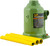 Pro-Lift Welded Bottle Jack - Low Profile, Hydraulic Lifting With Side Pump Two-Piece Handle, 12 Ton Capacity (B-S12W)
