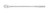 SK Tools Teardrop Fixed Head Ratchet - Lp90, 3/8" Drive, 15 Inch (SK80203)