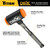 Titan Tools Dead Blow Hammer With Interchangeable Polyurethane Striking Faces - 28 Oz (63628)