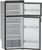 Norcold 10 Cu Ft DC Compressor Refrigerator LH Door Black (NRCN10DCBKL)