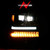 Anzo USA 16-18 Silverado Black w/Amber Projector Headlight (ANZ111420) High Intensity LED