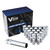West Coast DPC22015CB 12x1.5 conical spline lug bolt 22mm 5 lug install kit chrome.