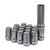 West Coast DFC-54012S 1/2" ATV spline lug nuts 1.38" 4-lug Wheel install kit chrome.