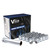 West Coast DPC5596STO 9/16" open bulge acorn spline lug nuts 0.85" 5 lug install kit chrome